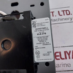 Honeywell Xls-270 Fire Alarm Manual Pull Station Rev. 02/a 240589p