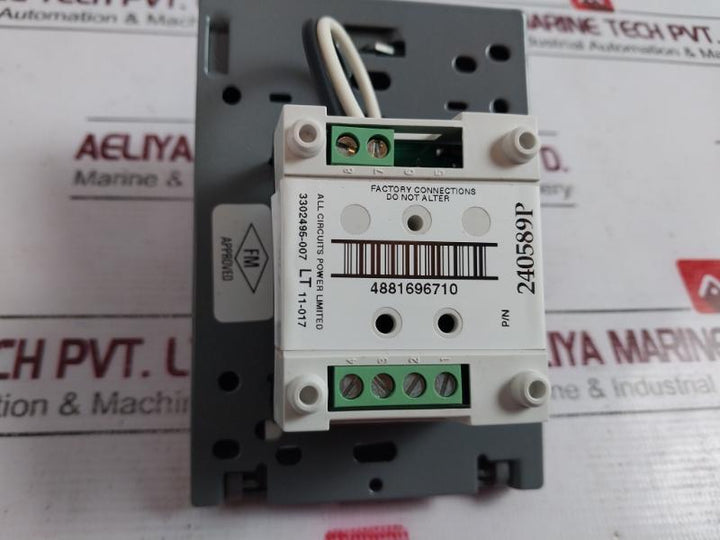 Honeywell Xls-270 Manual Pull Station 240589p 270322p Rev.:02/a 3302496-014