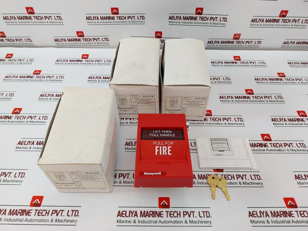 Honeywell Xls-278 Dual Action Fire Alarm Station Rev 2.0 15.2-19.95 Vdc