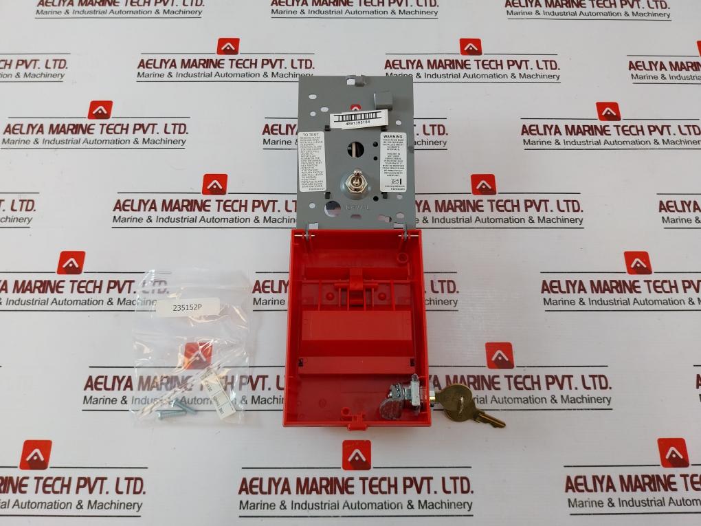 Honeywell Xls-278 Dual Action Fire Alarm Station Rev 2.0 15.2-19.95 Vdc