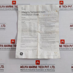 Xls757-1A-t Integrity Temporal Horn Honeywell 16-33 Vdc