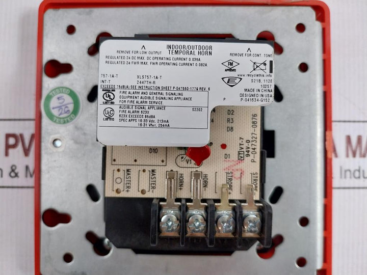 Honeywell Xls757-1A-t