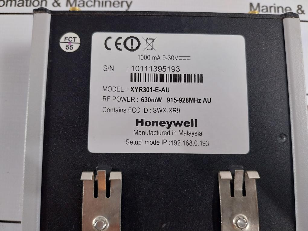 Honeywell Xyr301-e-au Wireless Ethernet 10111395193 630Mw 915-928Mhz Au