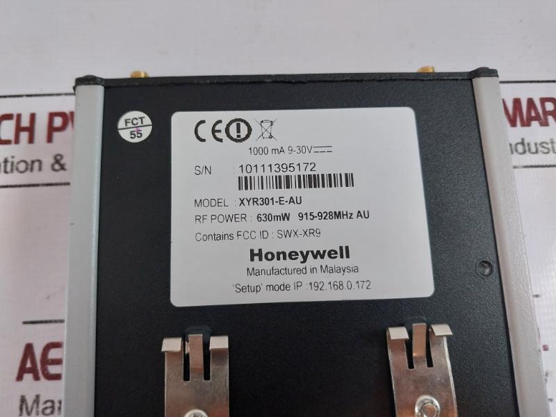 Honeywell Xyr301-e-au Wireless Ethernet Module 630mw 915-928mhz Au 192.168.0.172