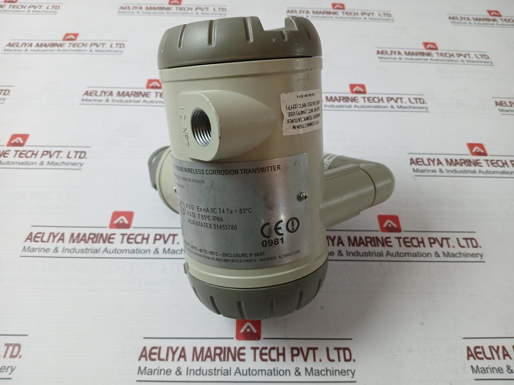 Honeywell Xyr6000 Wireless Corrosion Transmitter 51453543-001 Rev A Ip 66/67