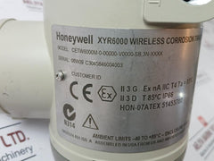 Honeywell Xyr6000 Wireless Corrosion Transmitter 51453543-001 Rev A Ip 66/67