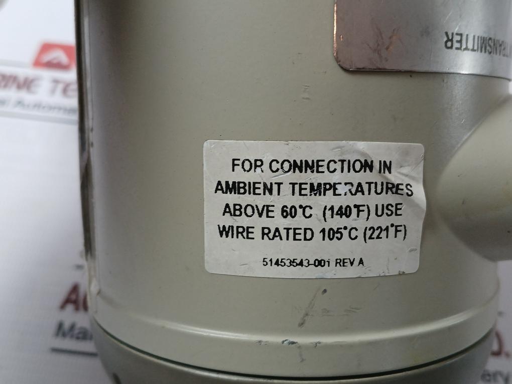 Honeywell Xyr6000 Wireless Corrosion Transmitter 51453543-001 Rev A Ip 66/67