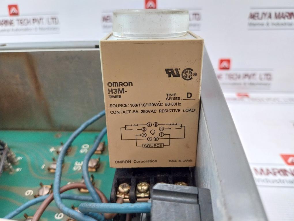 Honeywell Y513A Stack Smoke Detector Rev A 100Vac 50/60Hz 0-5 Sec