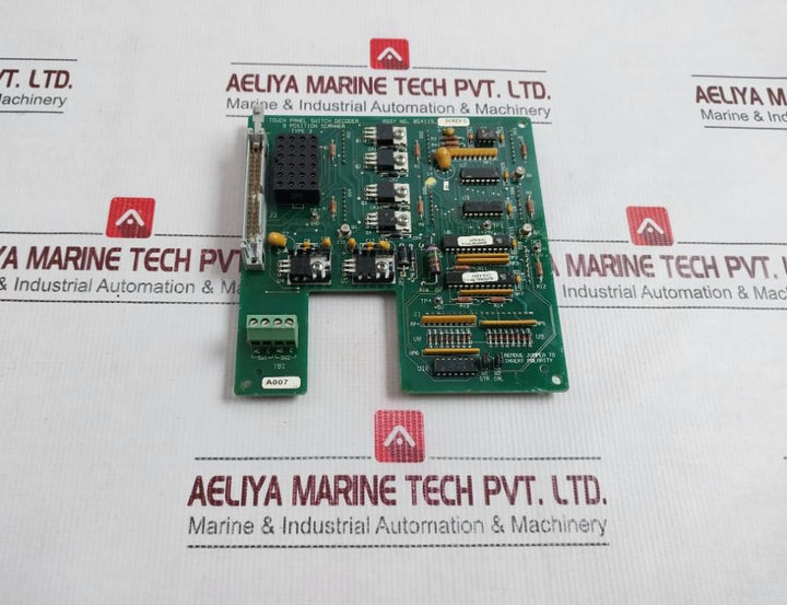 Honeywell 054119_01 Touch Panel Switch Decoder Pcb 130C D0287839