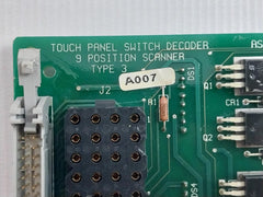 Honeywell 054119_01 Touch Panel Switch Decoder Pcb 130C D0287839
