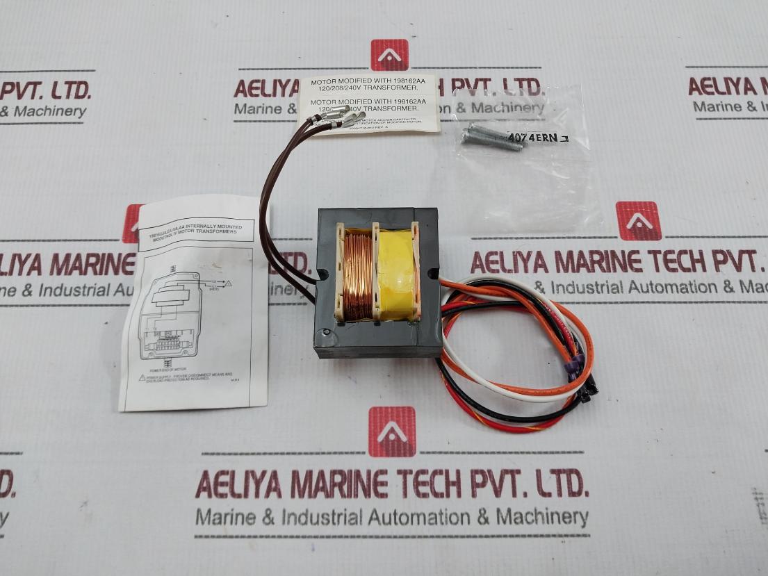 Honeywell 198162Aa Mounted Modutrol Iv Motor Transformer 24Vac 40Va