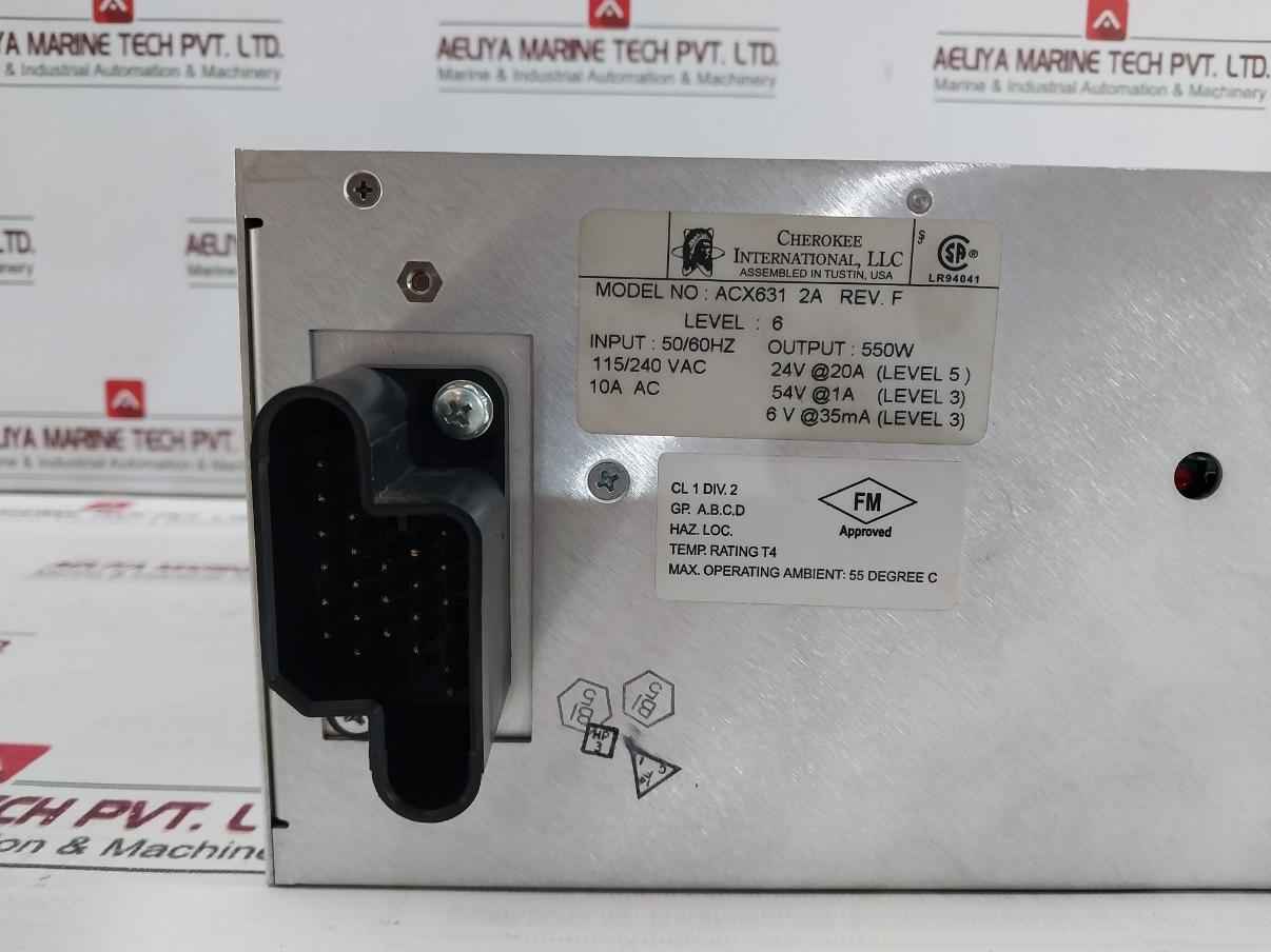 Honeywell 51198947100F Power System Assembly 51401166-100 100-240Vac 50/60Hz 12A