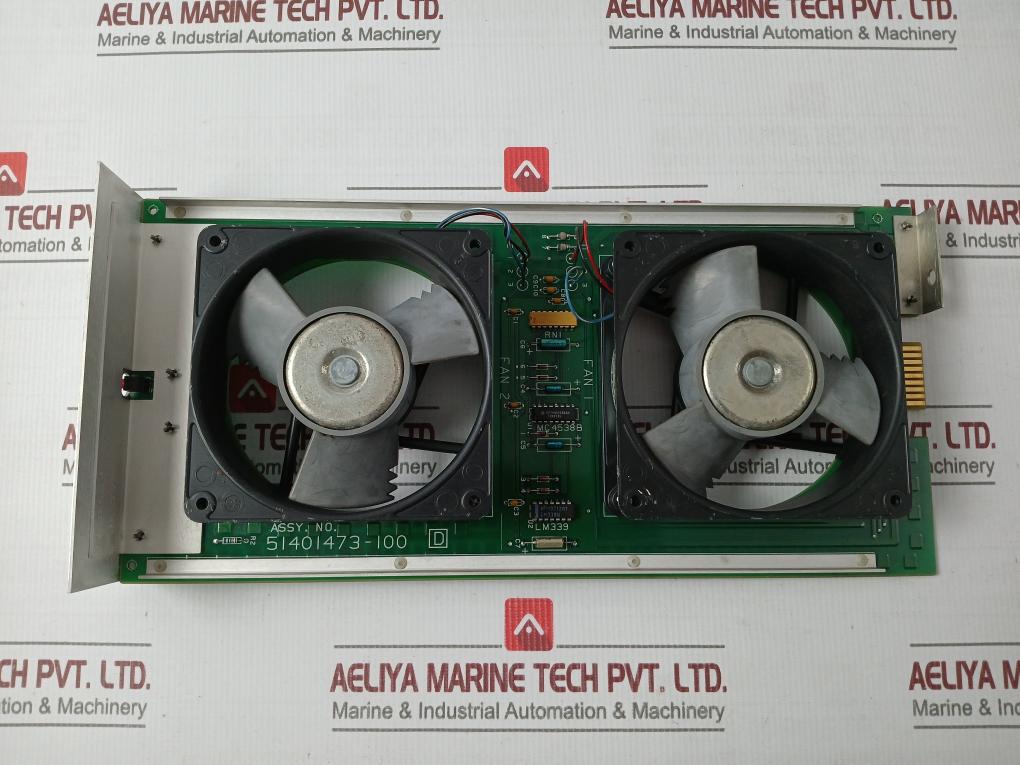 Honeywell 51401496-100 2-node Fan Assembly Md24B7X 24 Vdc 25A 031806