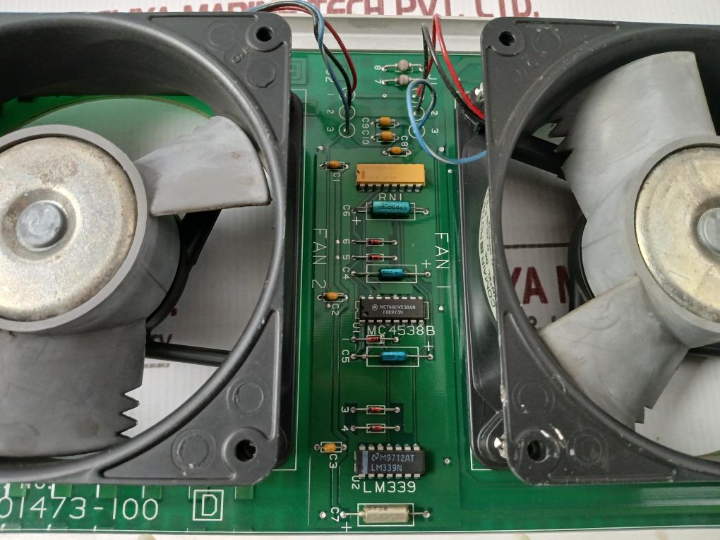 Honeywell 51401496-100 2-node Fan Assembly Md24B7X 24 Vdc 25A 031806