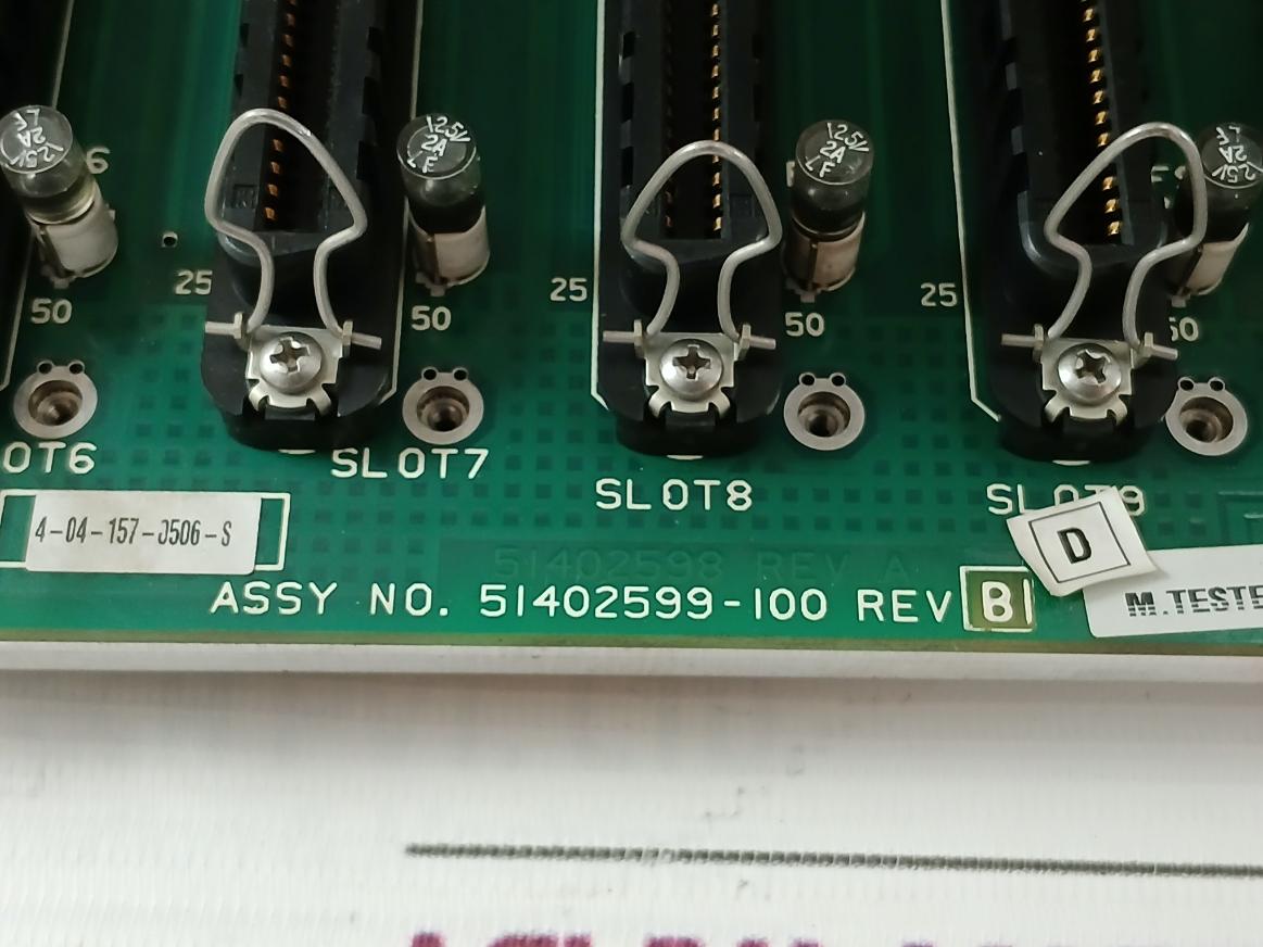 Honeywell 51402599-100 15 Slot I/O Backplane System 51304754-100 Mu-plam02 Rev:A