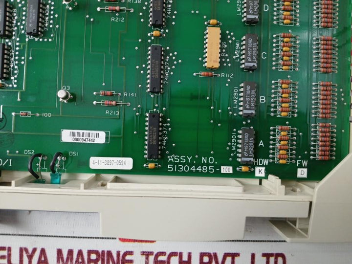 Honeywell 51402599-100 15 Slot I/O Backplane System 51304754-100 Mu-plam02 Rev:A
