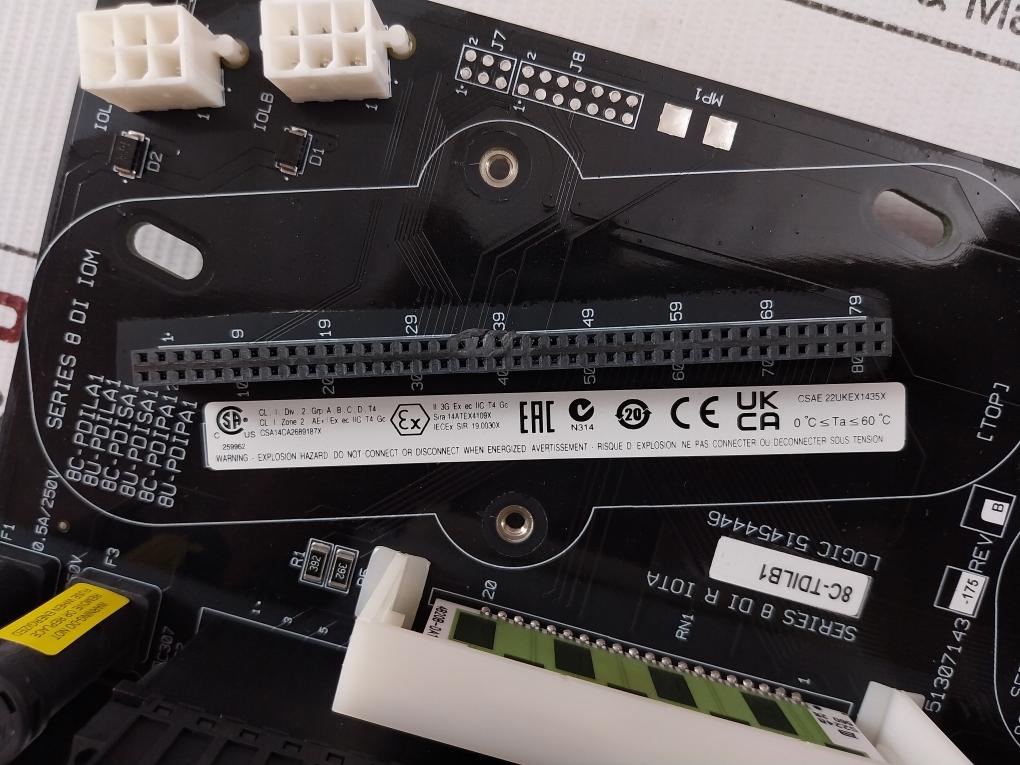 Honeywell 8C-tdilb1 Digital Input Module 4B20B-da1-000Lf 8 Di Iom