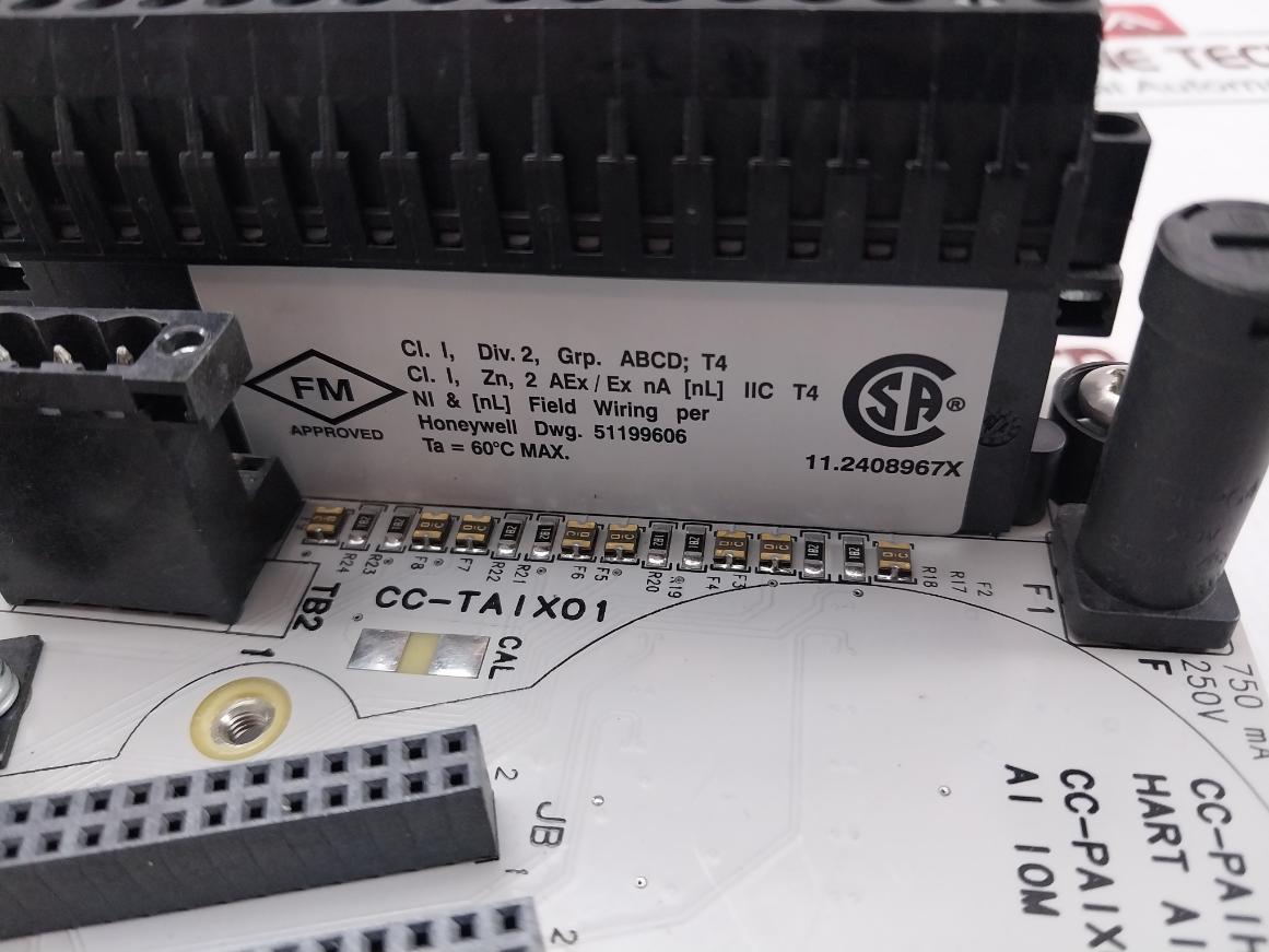 Honeywell Cc-taix01 Analog Input Module 51308363-175 Rev: B2 E108467