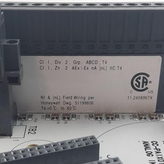 Honeywell Cc-taix11 Analog Input Module Iota Cc-paix01 En2022-2178 E108467