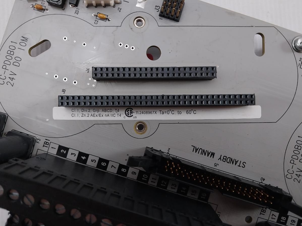 Honeywell Cc-tdob11 Digital Output Module Iota Br20W47-d2062 Cc-pdob01 Rev B