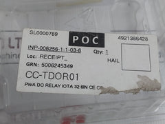 Honeywell Cc-tdor01 Digital Output Relay Iota Module Rev A1 Sl0000769