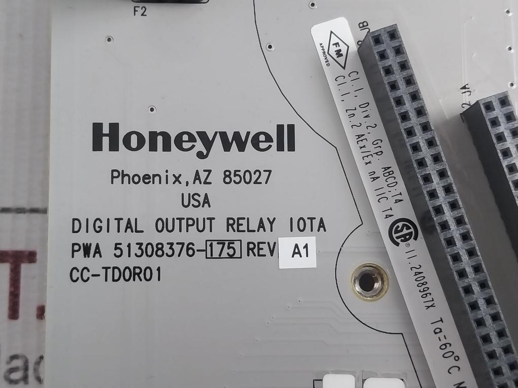 Honeywell Cc-tdor01 Digital Output Relay Iota Module Rev A1 Sl0000769