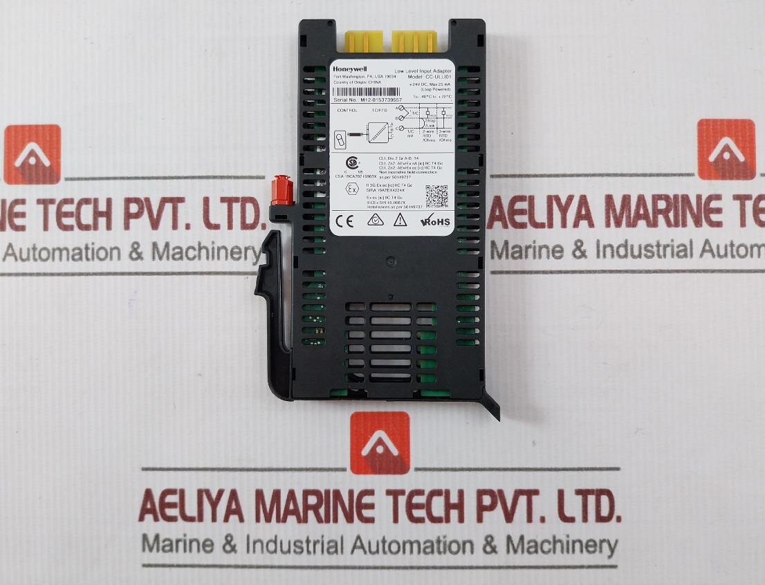 Honeywell Cc-ulli01 Low Level Input Adapter 24V Dc, Max 25 Ma