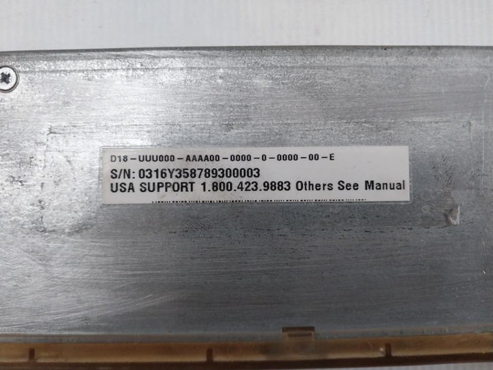 Honeywell D18-uuu000-aaaa00-0000-0-0000-00-e Display Of Chart Data Recorder