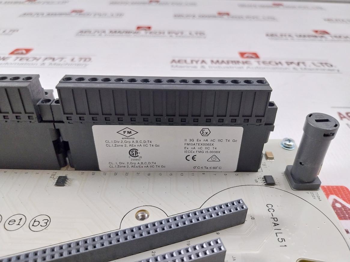 Honeywell Dc-tail51 Analog Input Module Llai Iota Rev: A Fmi5Atex0065X