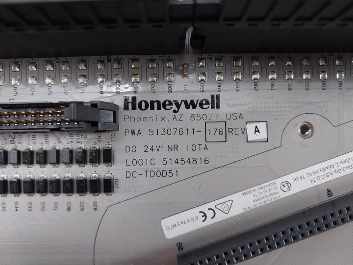 Honeywell Dc-tdod51 Digital Output Module 24V Nr Iota Rev: A Dc-pdod51