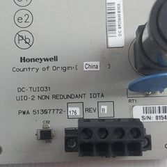 Honeywell Dc-tuio31 Uio-2 Non Redundant Iota Module Pwa 51307772-176