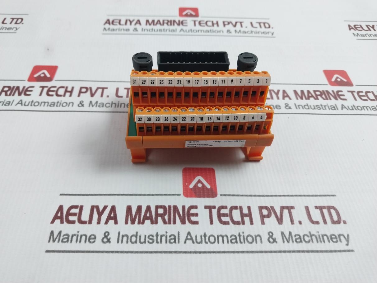 Honeywell Fc-tsdi-16Uni Terminal Board 125Vac/ 150Vdc Sf15W47-1166