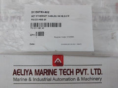 Honeywell Fs-cci-hse-20 Ethernet Communication Cable Set 2.0 Meter 51156783-902