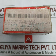Honeywell Lsz4002 Micro Switch