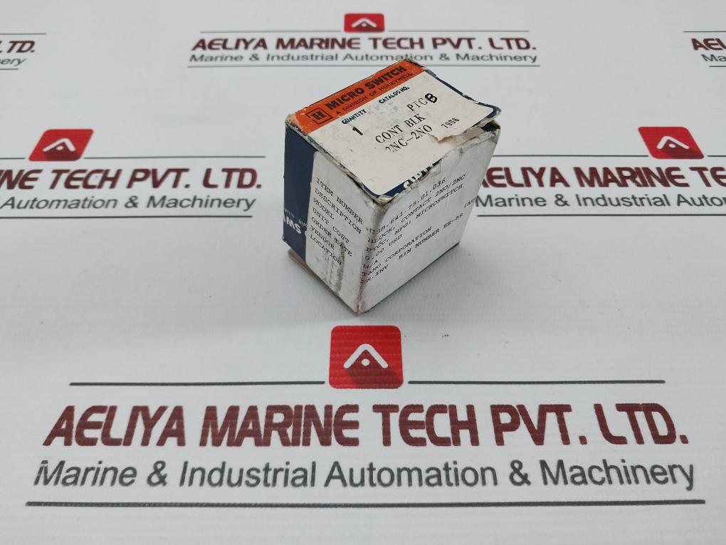 Honeywell Ptcb Contact Block , Honeywell Micro Switch 600Vac-125 Vdc-hvy Dty
