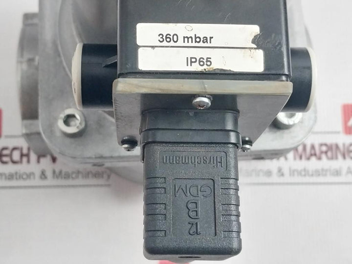 Honeywell Ve4050A1176 Gas Valve Series 03 220-240 Vac 50/60 Hz 60W 360 Mbar