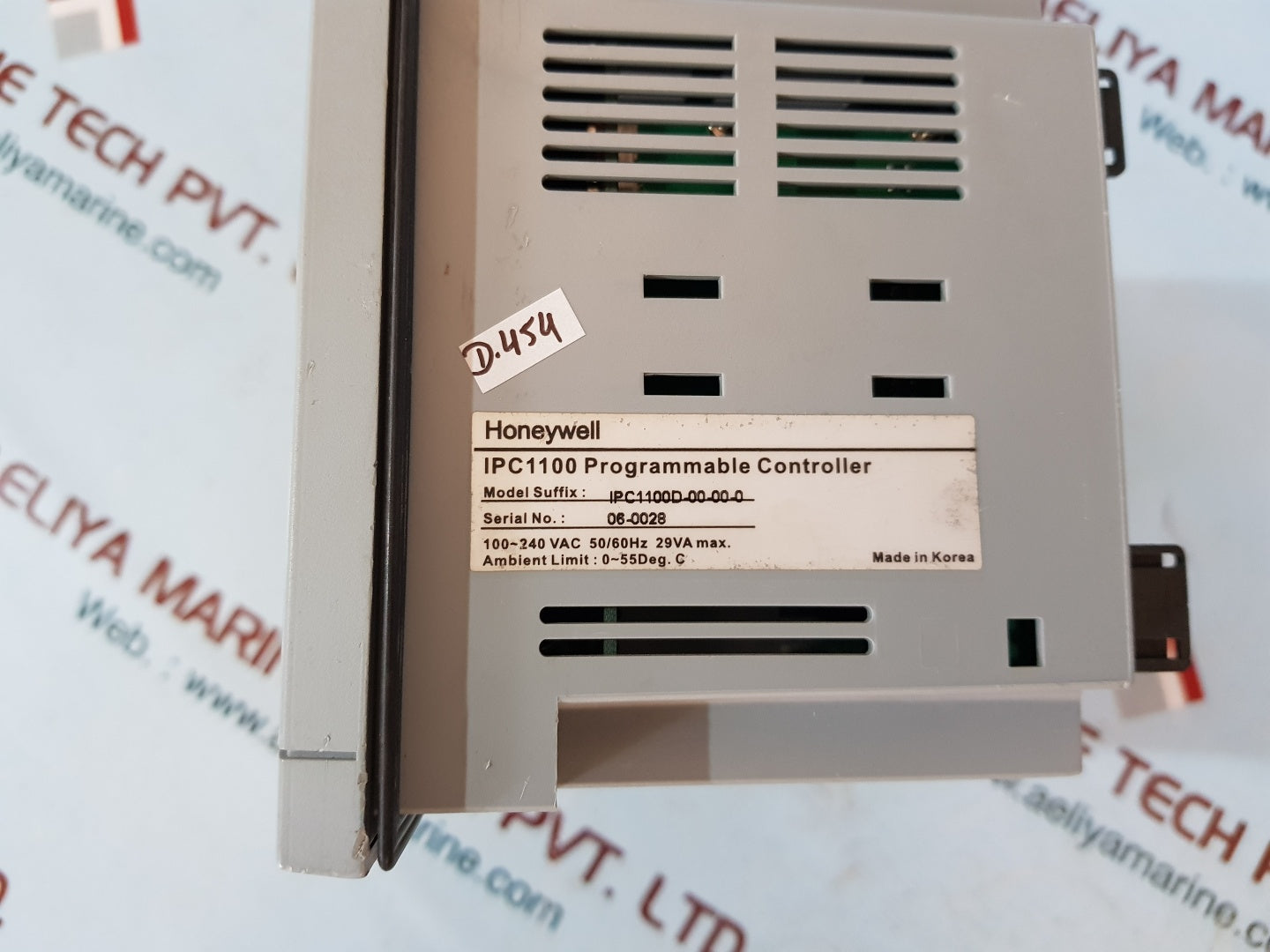 Honeywell ipc1100 programmable controller