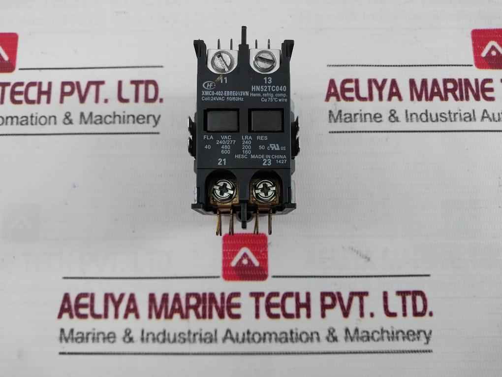 Hongfa Hn52Tc040 Carrier Contactor 75C Coil 24 Vac 50/60Hz