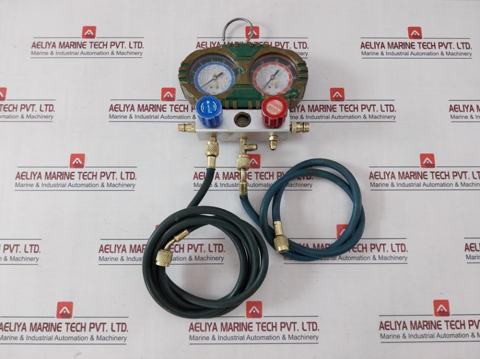 Hongsen Hs-18 Manifold Pressure Gauge -30 To 550 Psi R404A