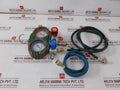 Hongsen Hs-18 Manifold Pressure Gauge -30 To 550 Psi R404A