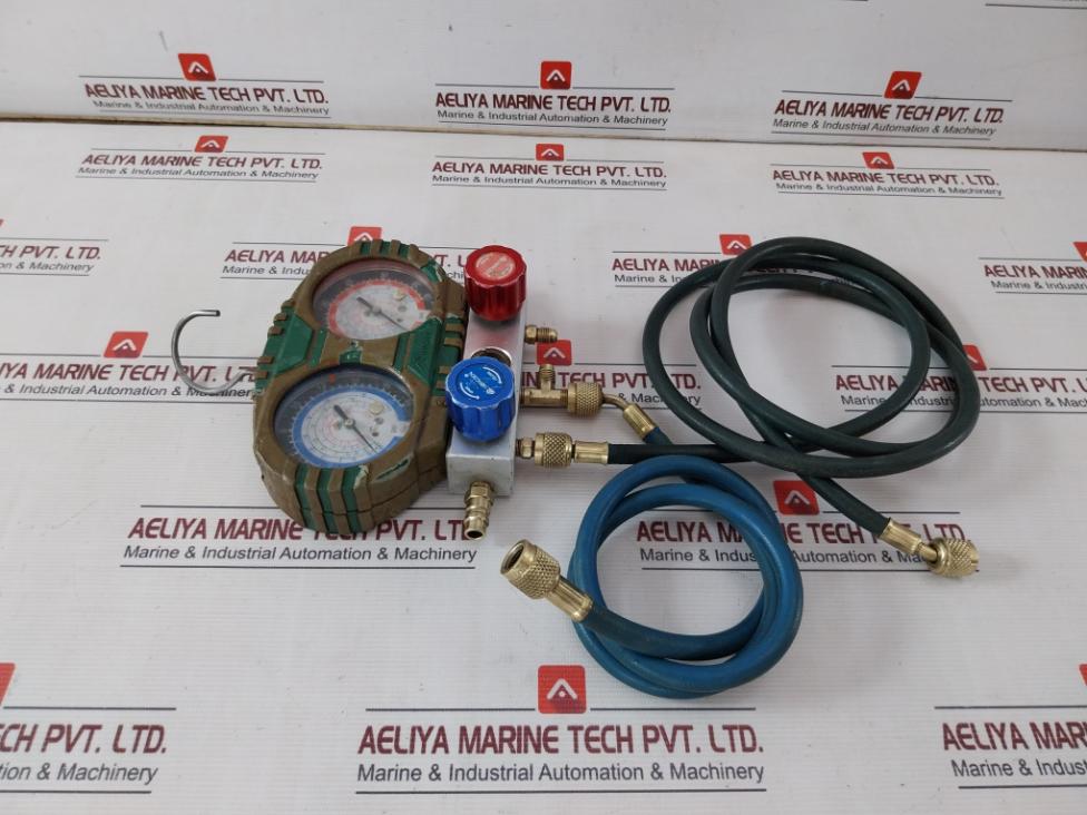 Hongsen Hs-18 Manifold Pressure Gauge -30 To 550 Psi R404A