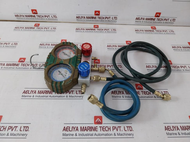 Hongsen Hs-18 Manifold Pressure Gauge -30 To 550 Psi R404A