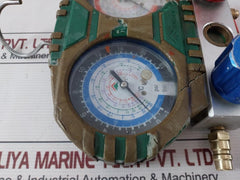 Hongsen Hs-18 Manifold Pressure Gauge -30 To 550 Psi R404A