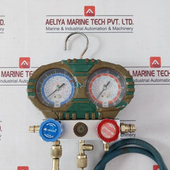 Hongsen Hs-18 Manifold Pressure Gauge -30 To 550 Psi R404A