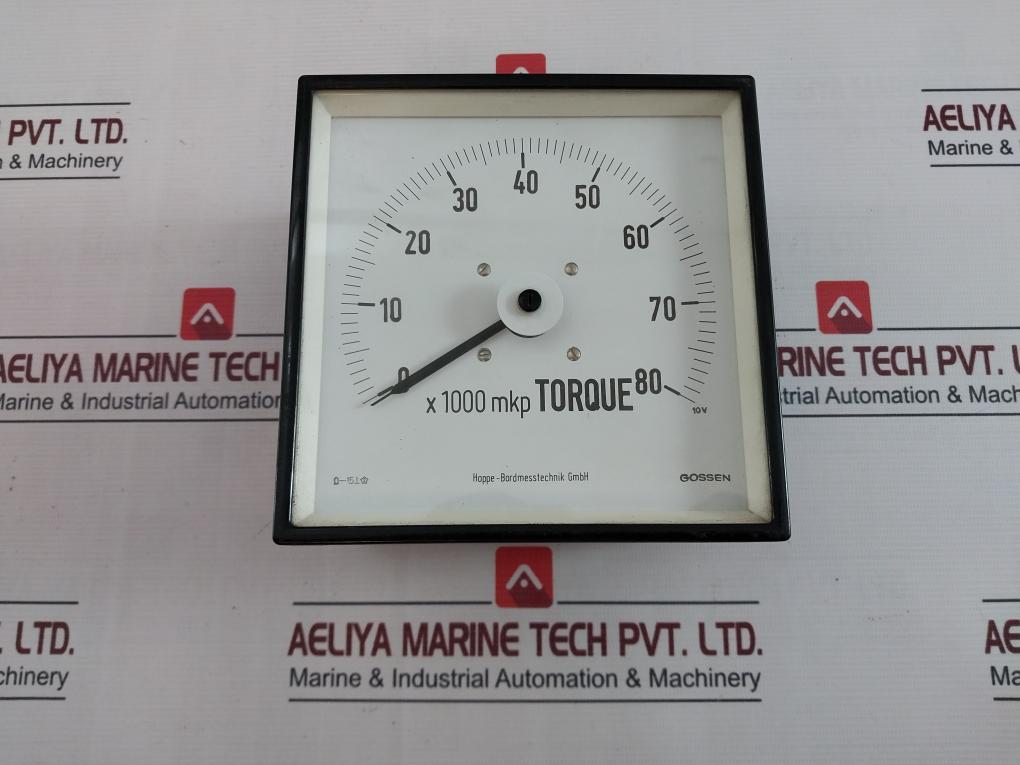 Hoppe-bordmesstechnik Gmbh 0 To 80 X 1000 Mkp Torque Sensor