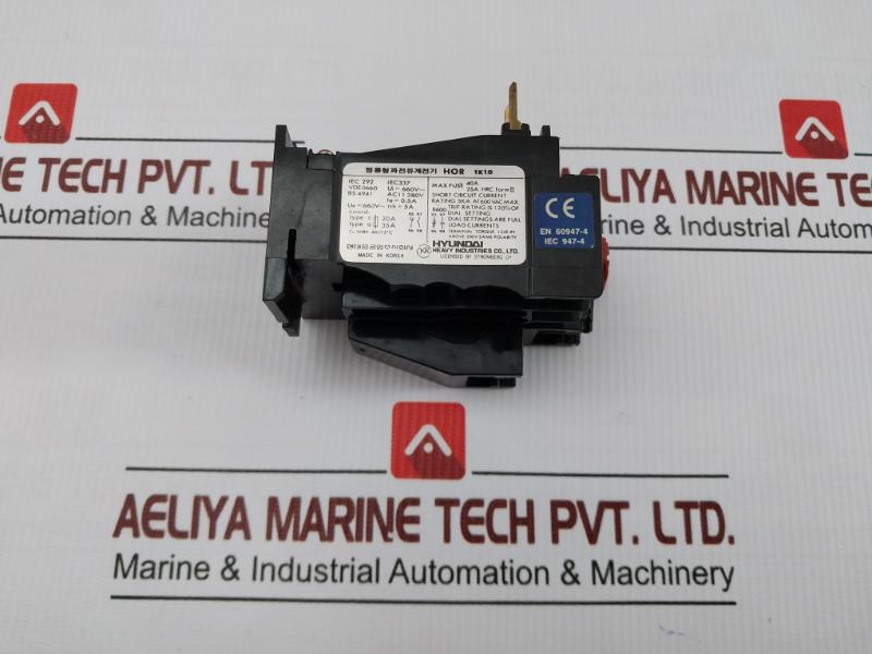 Hor 1K10 Thermal Overcurrent Relay 660V/5A Hyundai