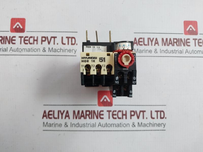 Hor 1K 15 Thermal Overload Relay Hyundai 660V/5A