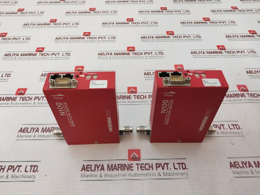 Horiba Stec N100 Sec-n112Jm Mass Flow Device, Valve C Treat, N2, 4Crl