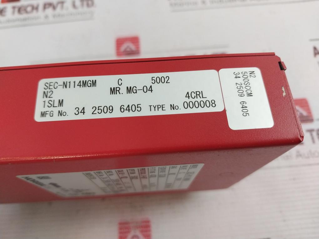 Horiba Stec Sec-n114mgm Mass Flow Device 000008 2509 6405