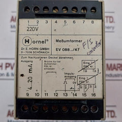 Hornel Ev 088…/47 Transducer 220V 4-20Ma